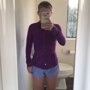 lulu lemon athletic zip up jacket